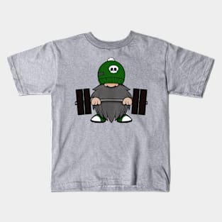 Deadlift Gnome Kids T-Shirt